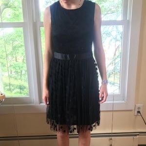 Lucy Paris black midi dress never worn with tag